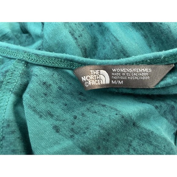 The North Face Women's Striped Green Sleeveless Pullover Tank Dress Size Medium - Picture 4 of 4